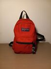 Jansport Mini Backpack Bag Red Y2K Vintage 90’s Half Pint