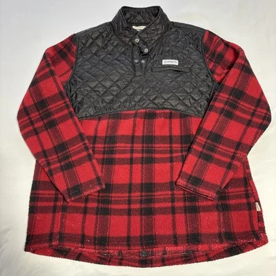 Chaqueta de nailon Magellan para hombre 3XL chaqueta acolchada polar roja y negra a prueba de viento Foto 1 de 4