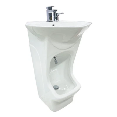 New EVOLVE - Ablution Wudu Wash Basin with Dual Level Wash Trap Waste included