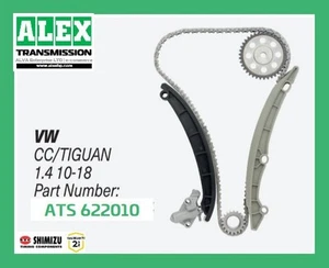 Steuerkettensatz Motor Benzin 1.4 Tiguan Sharan CC Käfer Rapid SuperB - Bild 1 von 7