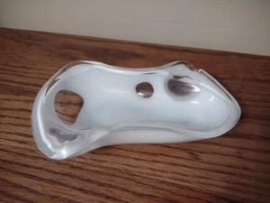 Vintage Sasaki Glassworks Art Glass Abstract Ashtray Trinket Dish Hand Blown - Picture 1 of 12