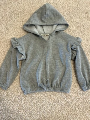Jessica Simpson Toddler Gray Hoodie 2T Long Sleeve Pullover Sweatshirt EUC - Image 1 of 4