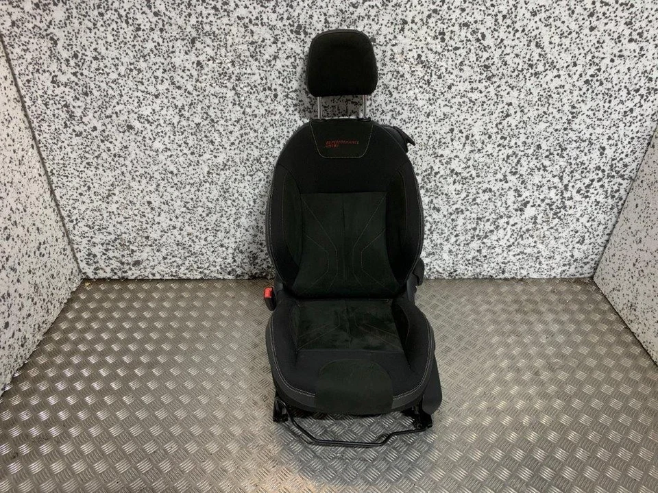 10-18 CITROEN DS3 PERFORMANCE LINE PASSENGER NEAR SIDE FRONT SEAT WITH HEADREST - Image 1 of 4