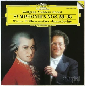 JAMES LEVINE MOZART SYMPHONIES Nos. 28 & 33 DGG DIGITAL ED.1 419606-1 NM - Picture 1 of 3