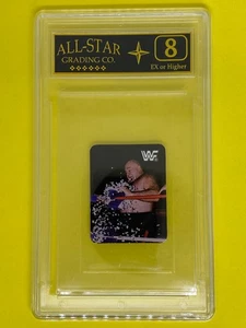 George Steele Hostess Munchies All Star Grading Graded 8 WWF Retro Sticker - Bild 1 von 1