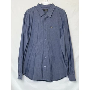 Kimes Ranch Men XL Blue Long Sleeve Button Front Western Shirt Casual Workwear - Picture 1 of 7