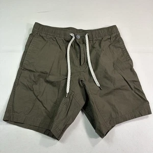 Vuori Shorts Herren Bio Baumwolle Kordelzug Ripstop Wandern Kletterer Grün Größe M - Bild 1 von 5