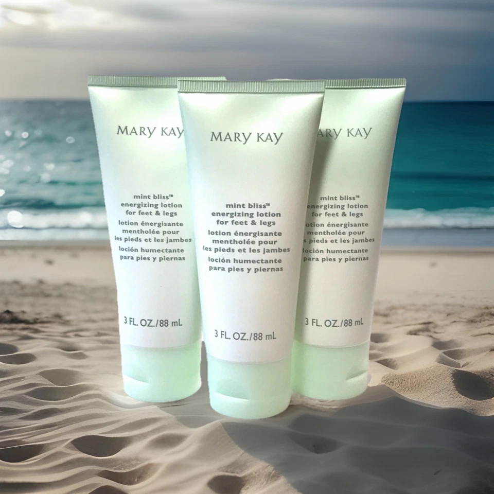 Paquete de 3 MARY KAY ~ LOCIÓN BLISS COMO NUEVA LOCIÓN ENERGIZANTE PARA PIES Y PIERNAS ~ ¡TAMAÑO COMPLETO! Foto 1 de 1