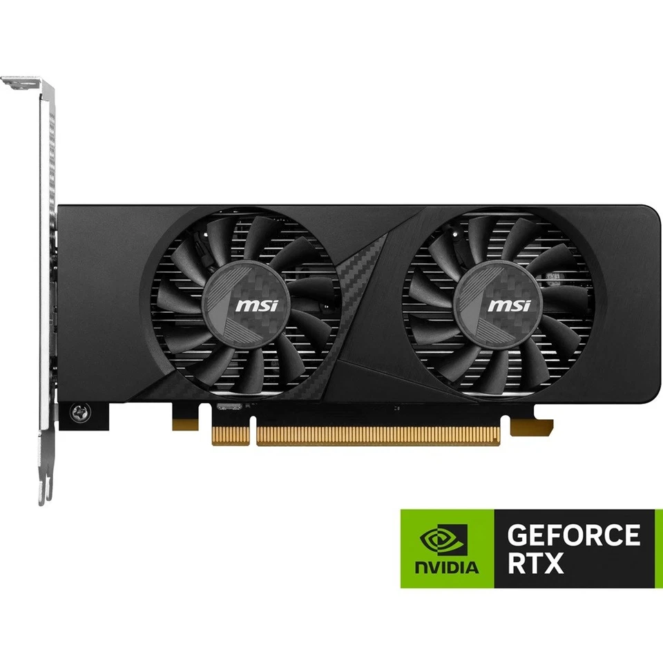MSI Gaming RTX 3050 LP 6G OC 6GB GDDR6 Graphics Card G3050LP6C
