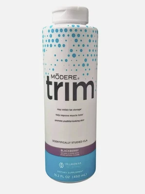 Modere Trim Blackberry CLA Colágeno/HA NUEVO - MFG 7/24 - CADUCIDAD 7/26 Foto 1 de 4