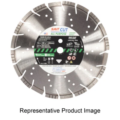 United Abrasives-SAIT 48806 14x.125x1 Concrete Asphalt Large Diam Diamond Blade - Image 1 of 2