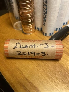 2019 S Guam War in the Pacific Quarters $10 US Mint 40 Quarter Roll ~ NUOVO - Foto 1 di 5