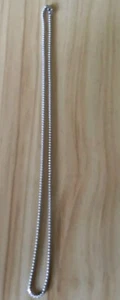 Kette Silberfarbend Neu Modeschmuck Ca.54 Cm No:3 - Bild 1 von 2