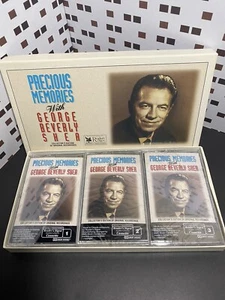 George Beverly Shea Precious Memories 3 Cassette Tapes Box Set Readers Digest - Picture 1 of 6