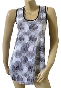 LIZ CLAIBORNE Weekend Womens Size Small Sleeveless Polka Dot Tank Top Shirt