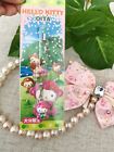 Sanrio Hello Kitty Charm Phone Bead Strap Kitty Pink Monkey Hug Lime Oita 2004
