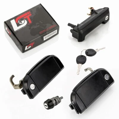 3x Türgriff vorne links rechts Schiebetürgriff Zündschloss VW TRANSPORTER T4 - Bild 1 von 4