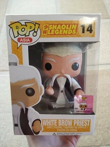White Brow Priest Shaolin Legends Rare Funko Pop Vinyl Asia - Picture 1 of 8