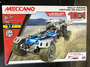 Meccano Rally Racer 10 in 1 Robotic NEW IN BOX Level 2 - Picture 1 of 4