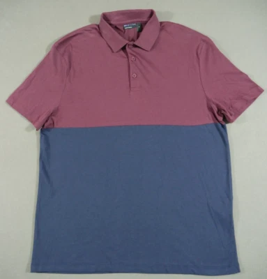 Camisa polo para hombre Asos mediana roja azul manga corta cuello Foto 1 de 4