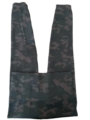 Leggings para mujer Spanx negros y grises camuflaje camuflaje talla grande entrenamiento yoga” Foto 1 de 4