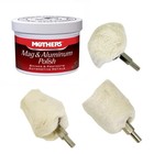 4 pc MOTHERS Mag Drill Polisher Polish 5oz Buffer Kit Wheel Aluminum Car Buff