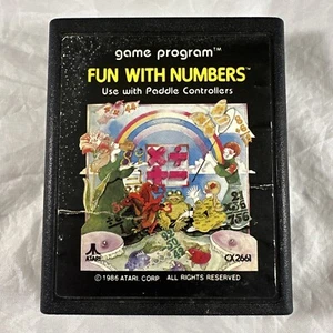 Fun With Numbers, Rare Picture Label, Tested, Atari 2600 Game Cartridge, BGH bc - Picture 1 of 6