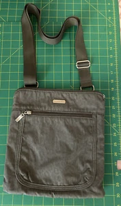 Baggallini Crossbody Purse Bag Travel Lightweight Organizer Adjustable Gray - Picture 1 of 9