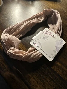 Scunci Stretch Headwrap Satin Metallic Mauve Tamera Mowry Neu - Bild 1 von 4