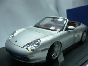 WOW EXTREM SELTEN Porsche 996 911 C2 Cabriolet Face 2001 silber 1/18 AUTOart - Bild 1 von 5