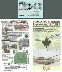 Echelon Decals-356044 1/35 Canadian Leopard 2A6M Afghanistan - Picture 1 of 1