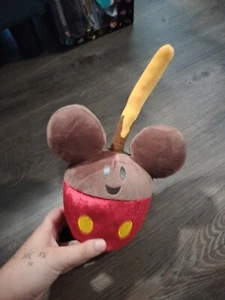 Disney Parks Food Mickey Mouse Candy Apple 10 inch Plush - Picture 1 of 2