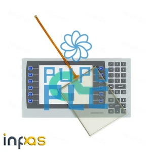 New One for 2711P-B7C22D9P-B touch screen glass panel + Membrane Keypad Keyboard - Picture 1 of 6
