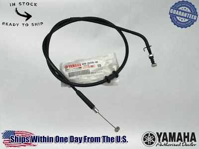 Yamaha Genuino OEM Auténtico 2021-23 LH MONTAJE DE CABLE DE EMBRAGUE B2W-26335-00-00 Foto 1 de 4