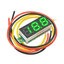10PCS Mini DC 0-100V 0.28" 3-Digit Voltmeter LED Voltage Panel Meter 3 Wire