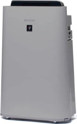 Sharp Purificatore d' Aria 38 m² 55 dB 54 W Umidificatore Ioni Grigio UA-HD50E-L - Immagine 1 di 4