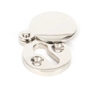 From The Anvil 83835 Polished Nickel 30mm Round Escutcheon - Picture 1 of 3
