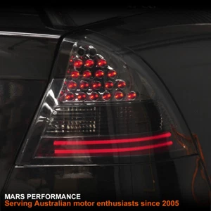 Smoked LED Tail lights for HOLDEN Commodore VY Sedan 02-04 S SS SV8 Executive - Picture 1 of 18