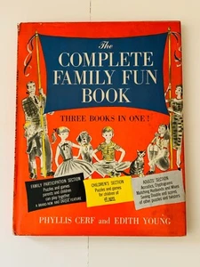 The Complete Family Fun Book - Three Books in One! - by Cerf & Young - HC/DJ - Picture 1 of 14