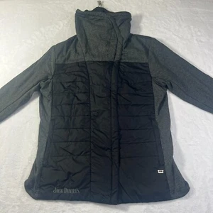 Women’s Helly Hansen Hybrid Zip Puffer Jacket Jack Daniels Thumb Hole Large - Picture 1 of 19