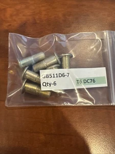 Quantity- 6 GB511D6-7 New. T6 DC76 - Picture 1 of 4