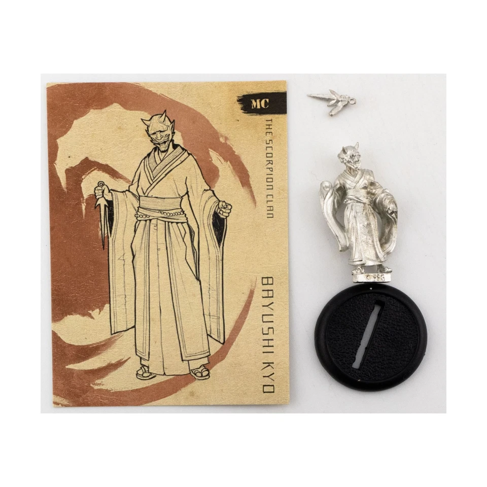 Mini caja suelta Privateer Press 28 mm Bayushi Kyo #2 casi nueva Foto 1 de 1