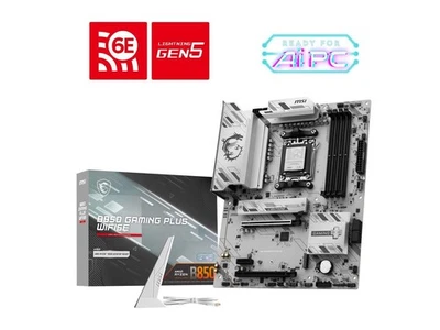 MSI B850 GAMING PLUS WIFI6E AM5 AMD B850 SATA 6Gb/s 5G Rete Wi-Fi7 DDR5 - Immagine 1 di 4