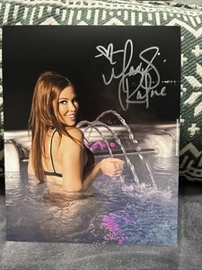 Madison Rayne Autographed 8x10 Photo WWE, WWF, TNA, AEW, NXT, NWA, ROH Wrestling - Picture 1 of 2