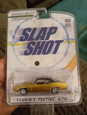 UH Greenlight Hollywood Reggie's Pontiac GTO Slap Shot Limited Edition RARE READ - Image 1 of 2