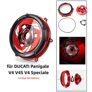 Racing Clear Kupplungsdeckel Federhalter Für Ducati Panigale V4 SPECIALE V4 S - Picture 1 of 19