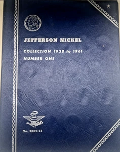 Album vuoto Whitman Jefferson Nickel 1938 - 1961 - Foto 1 di 2