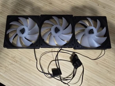 Molex Powered Computer Fans RGB 120mm Case Fan - Image 1 of 2