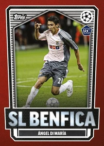 TOPPS THE LOST ROOKIE 2025 CHAMPIONS LEAGUE ANGEL DI MARIA BENFICA PREORDER - Picture 1 of 2