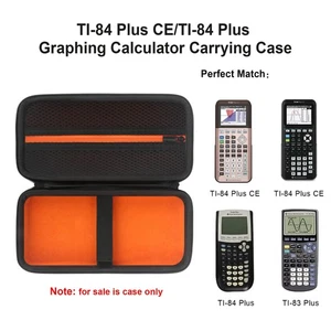 Custodia per Texas Instruments TI-84 Plus CE TI-83 Plus calcolatrice grafica - Foto 1 di 7